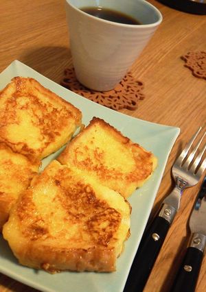 冷凍食パンで♪フレンチトースト-レシピのメイン写真