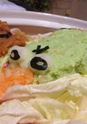 大根おろしアート カモノハシペリー鍋-レシピのメイン写真