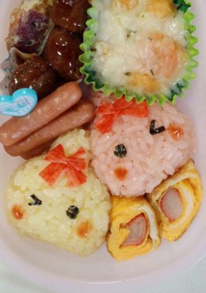 キャラ弁♡ほっぺちゃん♡-レシピのメイン写真