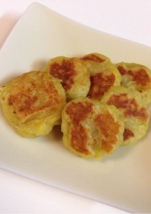 離乳食☆さつまいも豆乳おやき-レシピのメイン写真