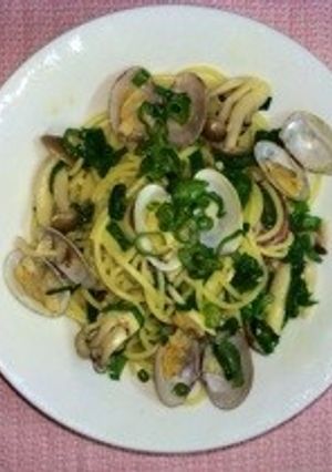 アサリとアンチョビのパスタねぎハーブ☆-レシピのメイン写真