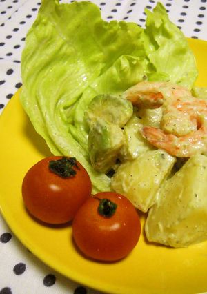 エビとアボカドのポテトサラダ-レシピのメイン写真