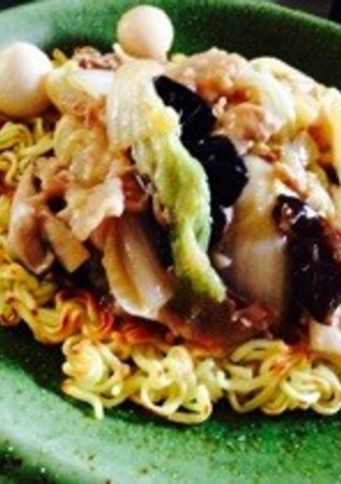 白菜のうま煮 (かた焼きそば)-レシピのメイン写真