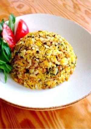 ひき肉と高菜のピリ辛チャーハン-レシピのメイン写真