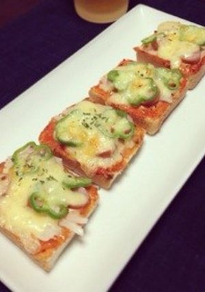 ピザパン-レシピのメイン写真