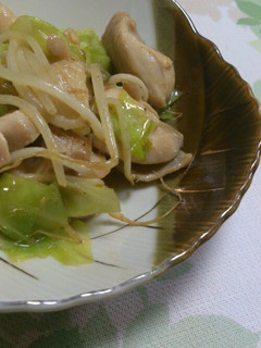 鶏モモ肉のガリバタ醤油炒め★☆-レシピのメイン写真