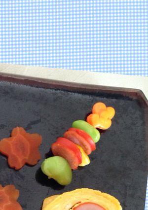 お弁当に☆カラフル♡簡単枝豆ウインナー-レシピのメイン写真