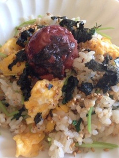 とりと三つ葉の和風チャーハン-レシピのメイン写真