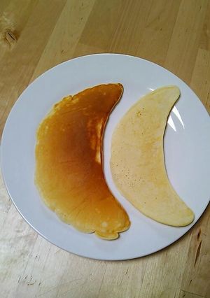 三日月パンケーキ-レシピのメイン写真