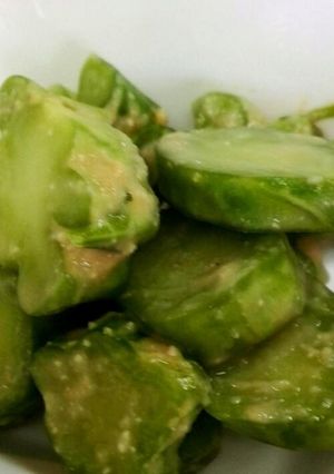 ﾌﾞﾛｯｺﾘｰの茎の味噌漬け-レシピのメイン写真