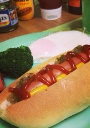 ウチのホットドッグ用パンのレシピ☆-レシピのメイン写真
