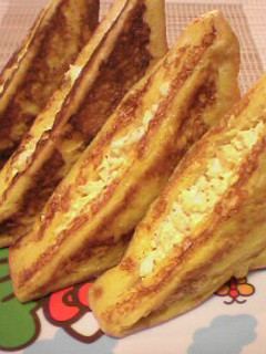 フレンチエッグサンドトースト-レシピのメイン写真