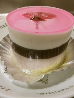 桜のムース-レシピのメイン写真