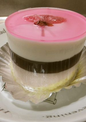 桜のムース-レシピのメイン写真