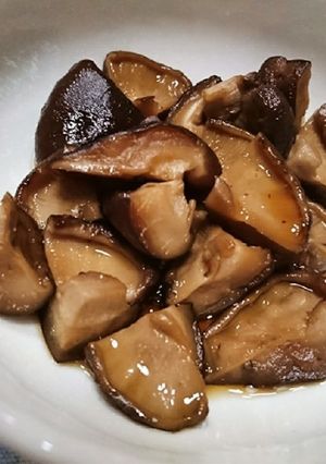 椎茸の辛子和え-レシピのメイン写真