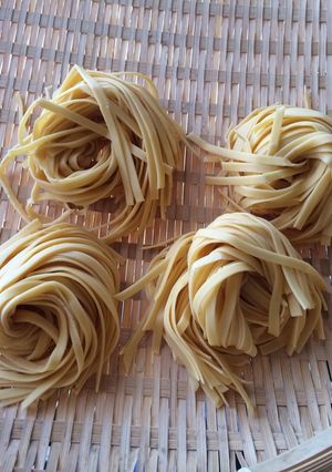 卵の手打ちパスタ♡-レシピのメイン写真