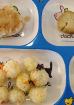 離乳食後期☆炊飯器で簡単チャーハン-レシピのメイン写真