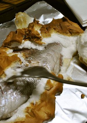 鯛のメレンゲ焼き-レシピのメイン写真