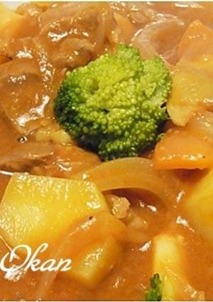 ヘルシー♪ラム肉のトマト煮-レシピのメイン写真