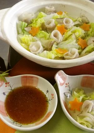 めっけもん♪白菜の蒸し鍋～-レシピのメイン写真