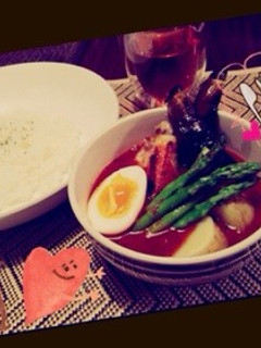 野菜たっぷりトマトスープカレー-レシピのメイン写真