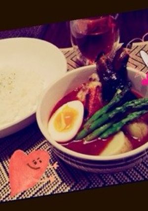 野菜たっぷりトマトスープカレー-レシピのメイン写真