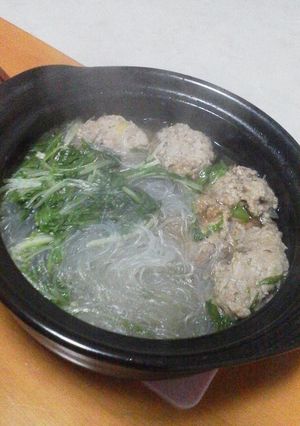 豚だんご鍋-レシピのメイン写真