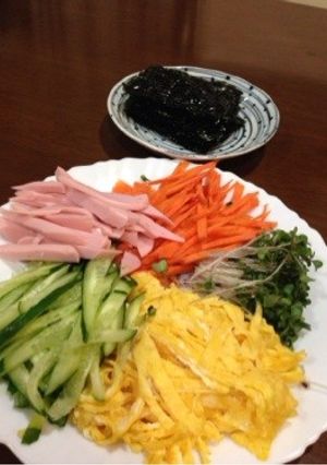 韓国のり巻きサラダ-レシピのメイン写真
