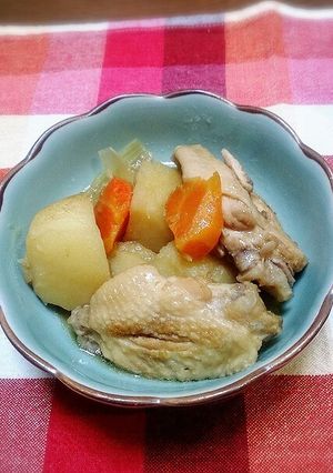 手羽先で肉じゃが-レシピのメイン写真