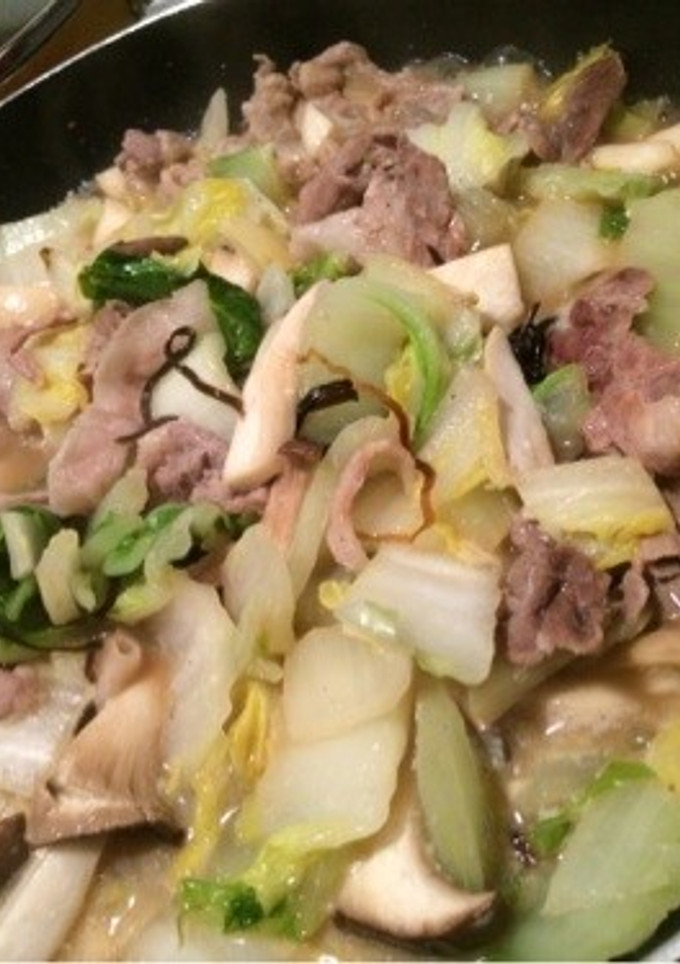 豚肉と白菜のオイマヨ炒め-レシピのメイン写真