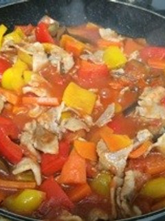 豚バラと野菜のトマト煮-レシピのメイン写真