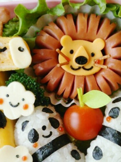 キャラ弁おかず♥ウインナーライオン-レシピのメイン写真