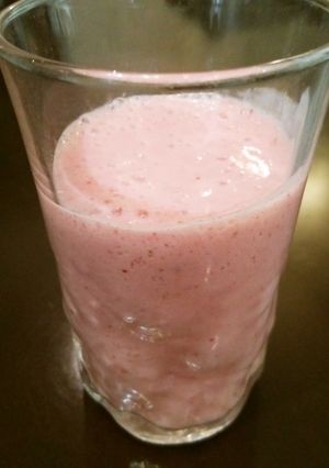 地中海式＃ヘルシーないちごミルク-レシピのメイン写真