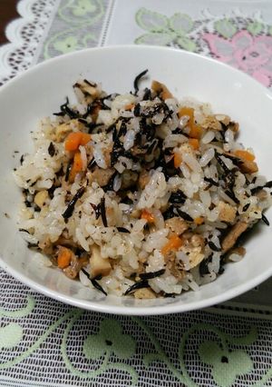 ポン酢と麺つゆで♪簡単かしわ飯の素-レシピのメイン写真
