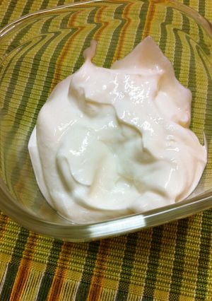水切りヨーグルトで味噌クリーム-レシピのメイン写真
