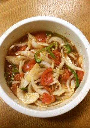 簡単!新玉ねぎで☆アチャール-レシピのメイン写真