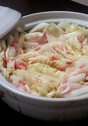 豚バラと白菜のミルフィーユ鍋にプラス♪-レシピのメイン写真