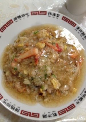 蟹あんかけチャーハン-レシピのメイン写真