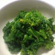 簡単菜の花のおひたしとからし和え♡