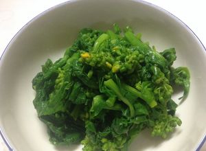 簡単菜の花のおひたしとからし和え♡-レシピのメイン写真