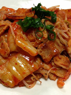 ご飯が進む‼豚バラキムチもやし炒め♫-レシピのメイン写真