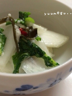 塩麹でカブの甘酢漬け-レシピのメイン写真