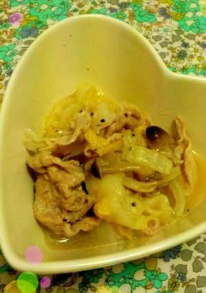 ☆豚肉白菜のコンソメ煮☆-レシピのメイン写真