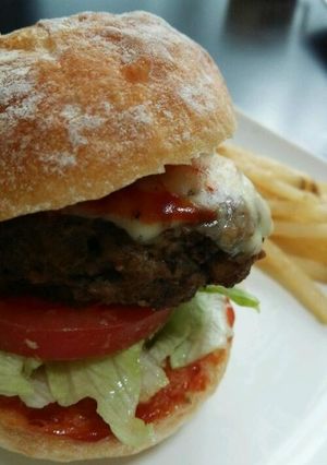 ハンバーガー-レシピのメイン写真