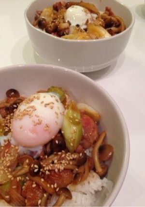温玉とろ〜り鶏の照り焼き丼-レシピのメイン写真
