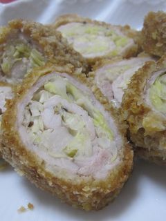 春きゃべつと肉の揚げないトンカツ-レシピのメイン写真