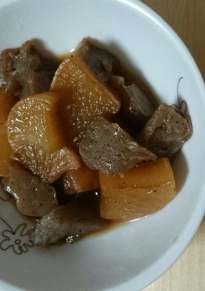 手抜きでもう1品☆大根とこんにゃく煮-レシピのメイン写真