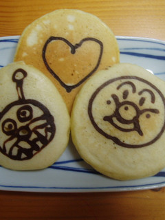 お絵かきホットケーキ-レシピのメイン写真