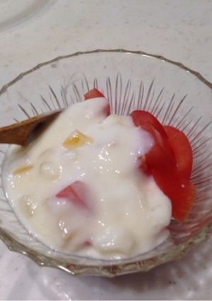 トマトヨーグルト-レシピのメイン写真