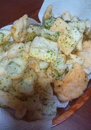 フワフワ揚げせんべい(海苔塩あじ)-レシピのメイン写真